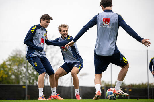 Victor Nilsson Lindelöf and Benjamin Nygren of the Swedish