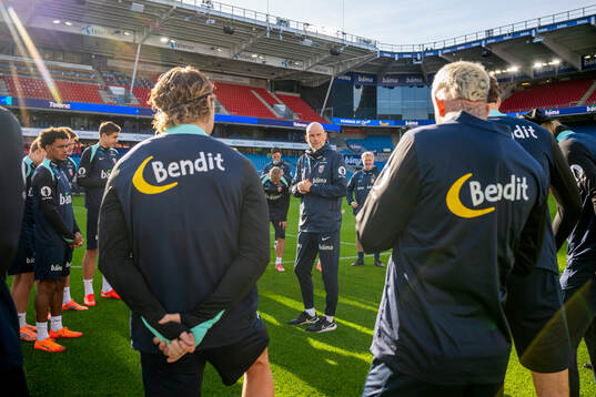 Ståle Solbakken, head coach of the Norwegian national
