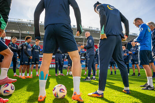 Ståle Solbakken, head coach of the Norwegian national