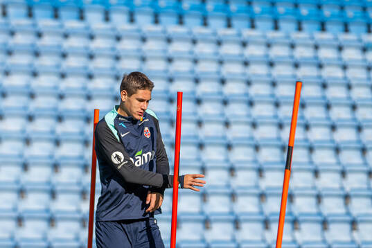 Eivind Helland of the Norwegian national football team