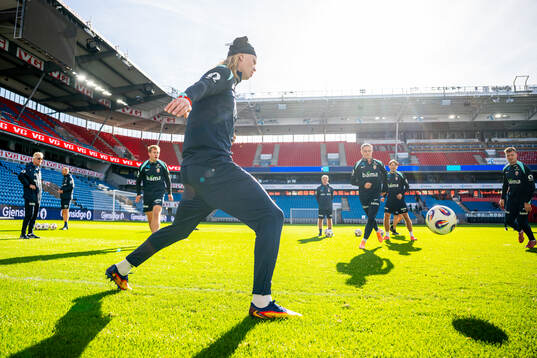 Erling Braut Haaland of the Norwegian national football team