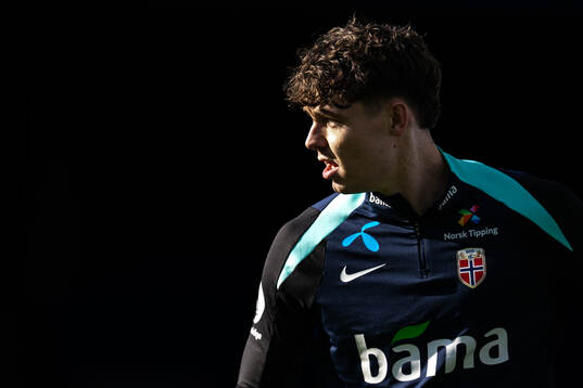 Jørgen Strand Larsen of the Norwegian national football