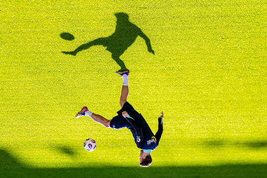 Fredrik André Bjørkan of the Norwegian national football