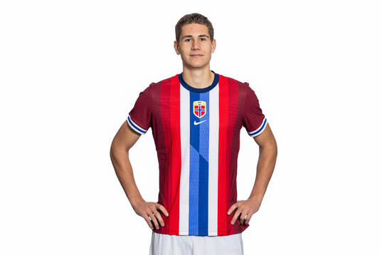 Eivind Helland of the Norwegian national football team