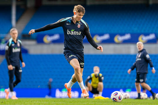 Jørgen Strand Larsen of the Norwegian national football