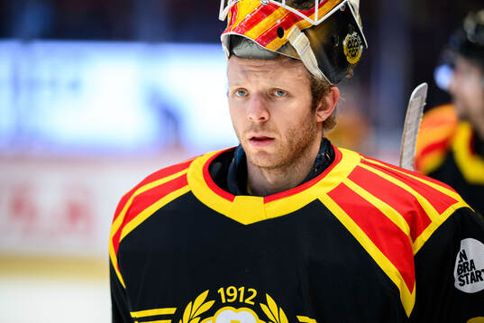 Brynäs målvakt Collin Delia
