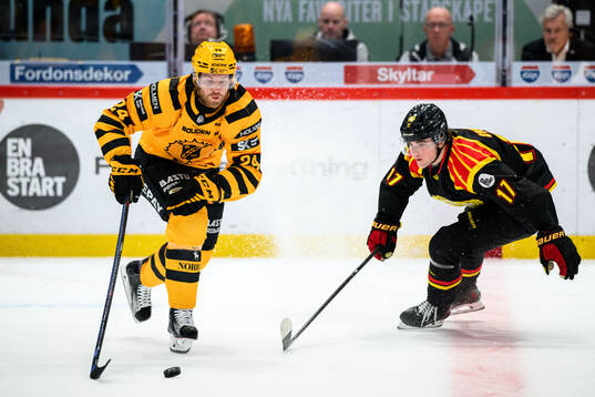 Skellefteås Oscar Lindberg och Brynäs Michal Svrcek