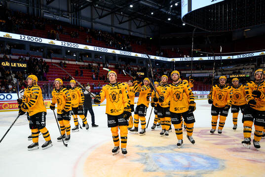 Skellefteås spelare jublar