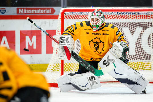 Skellefteås målvakt Strauss Mann