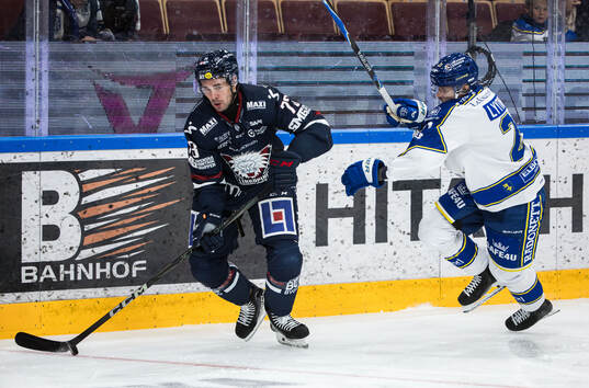 Linköpings Nicholas Shore och Leksands Joonas Lyytinen