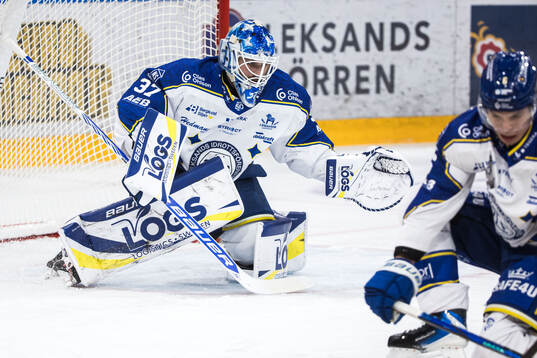 Leksands målvakt Jakob Hellsten