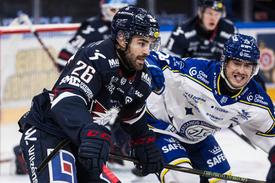 Linköpings Max Martin och Leksands Michael Lindqvist