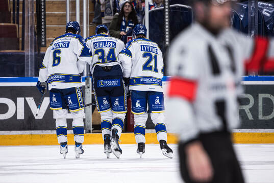 Leksands Peter Cehlarik, Alexander Lundqvist och Joonas