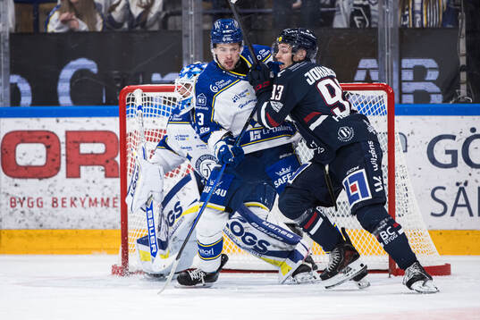 Leksands Fred Nilsson och Linköpings Oliver Johansson