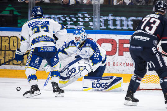 Leksands målvakt Jakob Hellsten