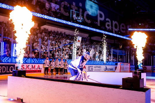 Leksands målvakt Jakob Hellsten