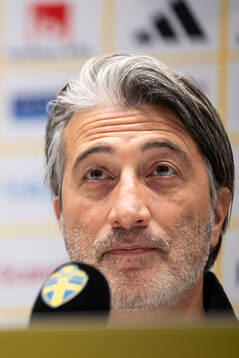 Head coach Murat Yakin of Swiss men's national football