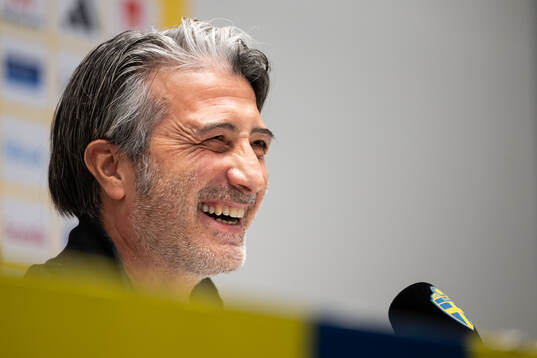 Head coach Murat Yakin of Swiss men's national football