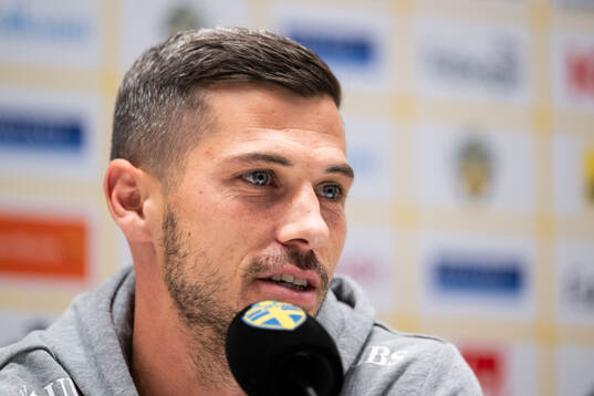 Remo Freuler of Swiss men's national football team at a