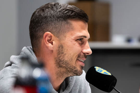 Remo Freuler of Swiss men's national football team at a