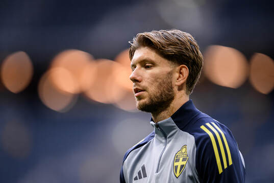 Anton Salétros  of the Swedish men's national football