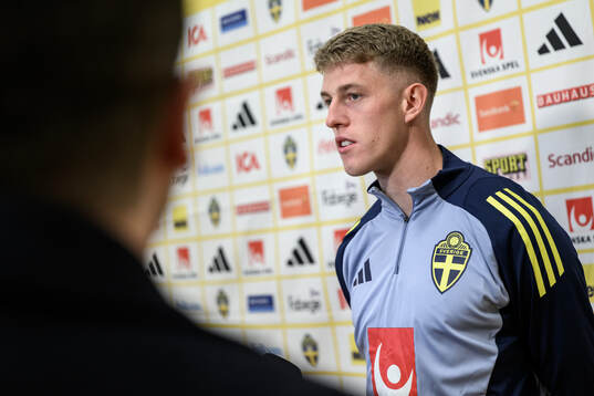 Alexander Bernhardsson of the Swedish men's national