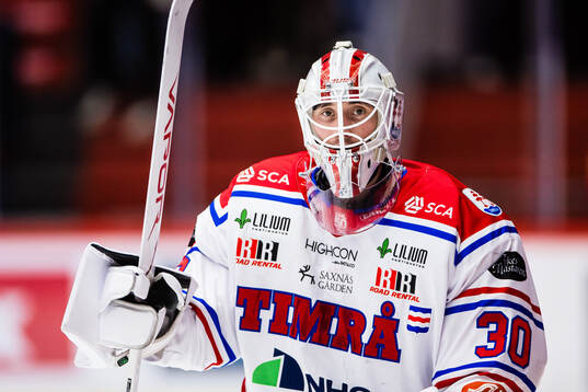 Timrås målvakt Jacob Johansson