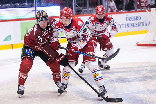 Örebros Luke Martin och Timrås Linus Eriksson