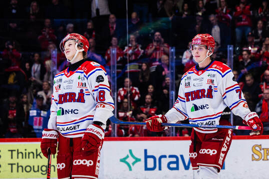 Timrås Eddie Genborg och Erik Walli Walterholm deppar