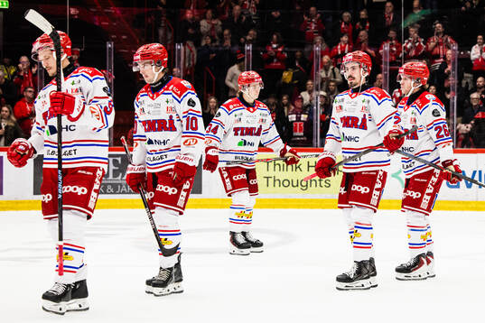 Timrås Didrik Strömberg, David Lilja, Alfons Freij, Per