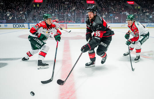 Frölundas Tom Nilsson och Ivar Stenberg och Malmö