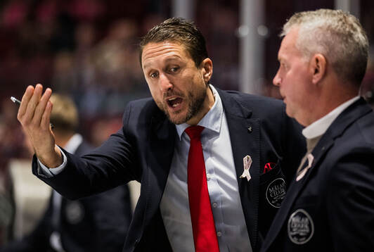 Malmö Redhawks tränare Tomas Kollar