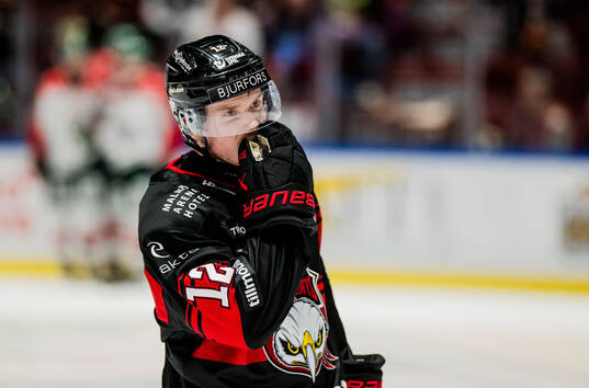 Malmö Redhawks Linus Öberg deppar