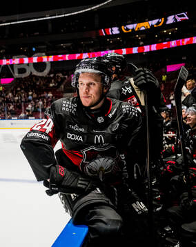 Malmö Redhawks Filip Björkman deppar
