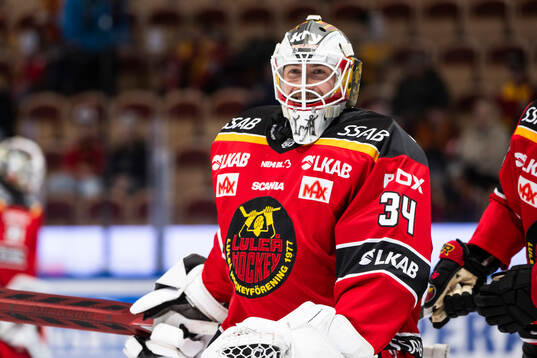 Luleås målvakt Joel Lassinantti