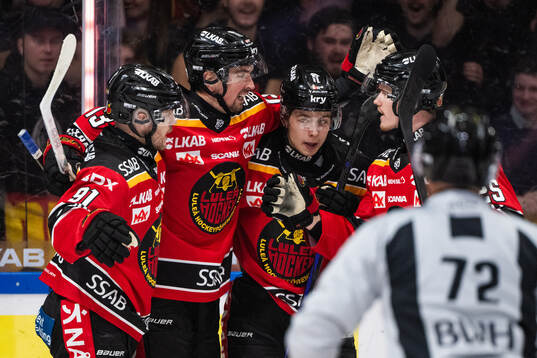 Luleås Brian O'Neill, Eetu Koivistoinen, Isac Hedqvist och