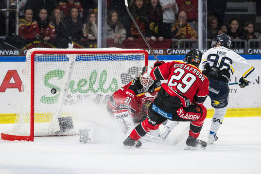 Luleås målvakt Matteus Ward