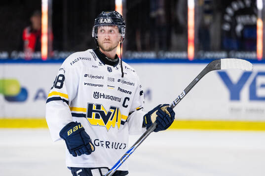 HV71s Olle Alsing deppar