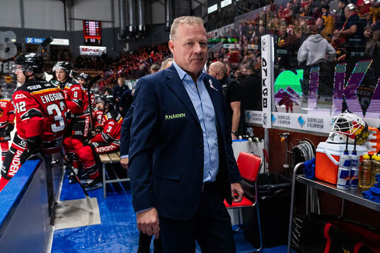 Luleås assisterande tränare Henrik Stridh