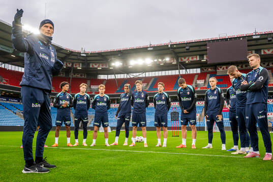 Ståle Solbakken, head coach of the Norwegian national