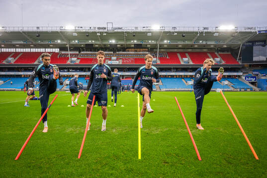 Antonio Nusa, Felix Horn Myhre, Kristian Arnstad and