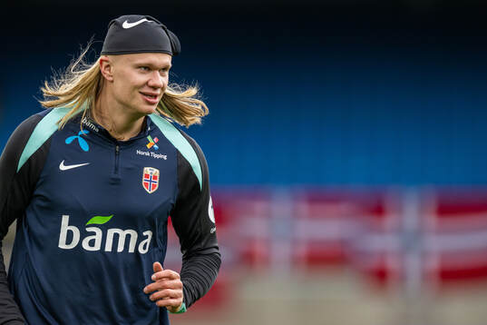 Erling Braut Haaland of the Norwegian national football team