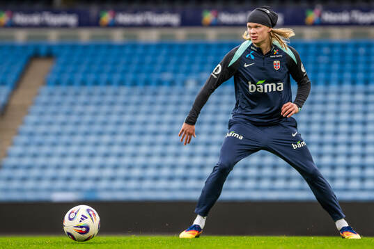 Erling Braut Haaland of the Norwegian national football team