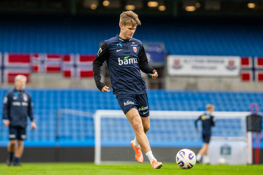 David Møller Wolfe of the Norwegian national football team