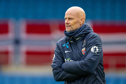 Ståle Solbakken, head coach of the Norwegian national