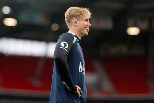 Torbjørn Lysaker Heggem of the Norwegian national football