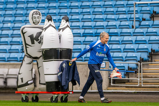 Frode Grodås, goalkeeper coach of the Norwegian national