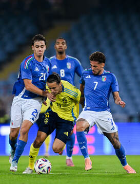 Amin Boudri of Sweden against Niccolo Pisilli and Luigi