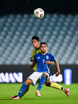 Matteo Perez Vinlöf of Sweden and Luigi Cherubini of Italy