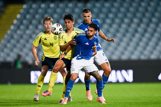 Matteo Perez Vinlöf of Sweden and Luigi Cherubini of Italy